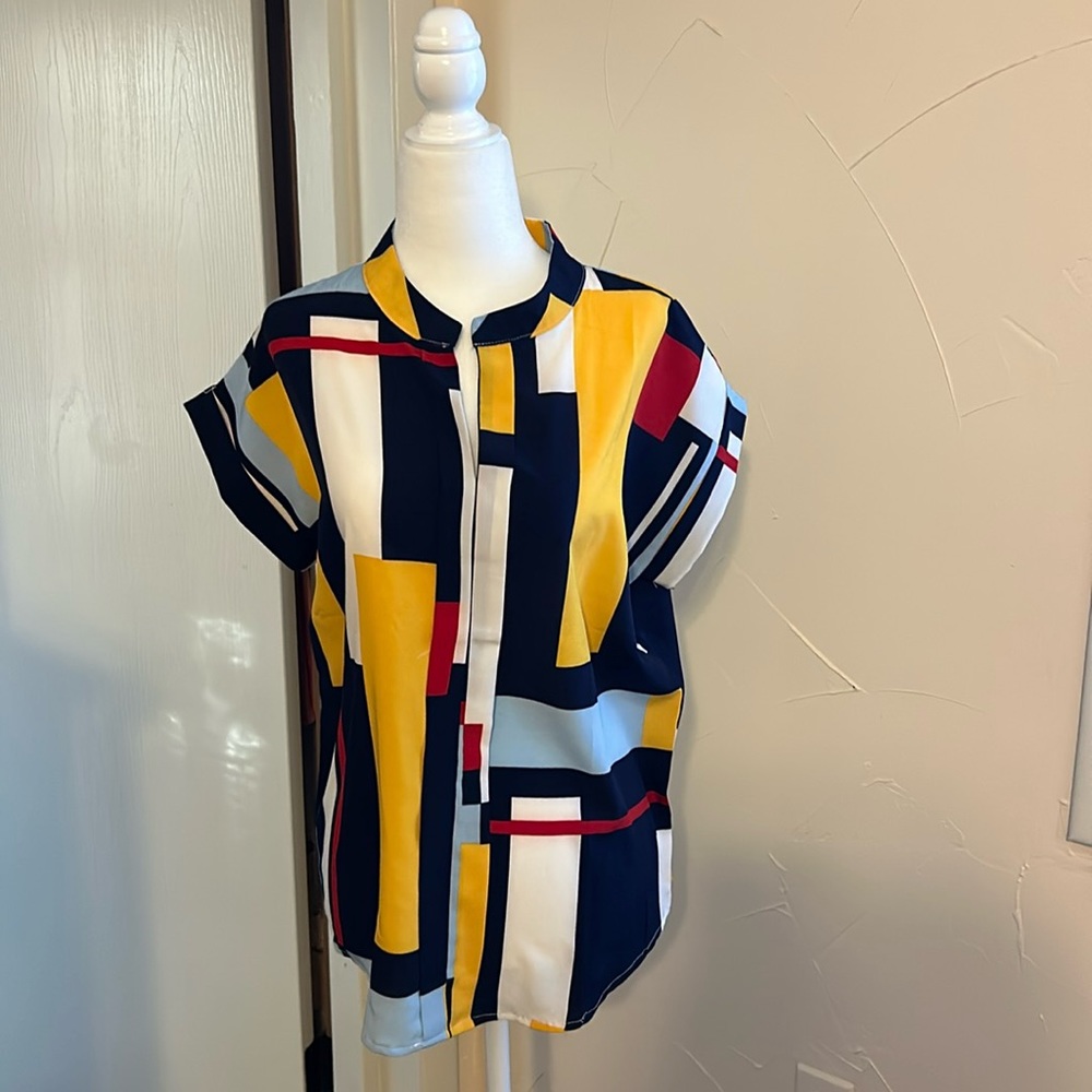 Fun and funky SHEIN size M blouse